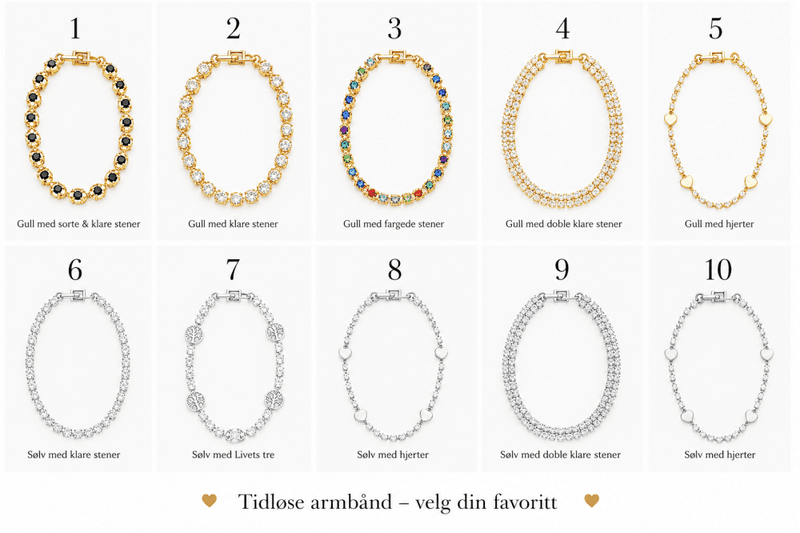 One of a kind armbånd