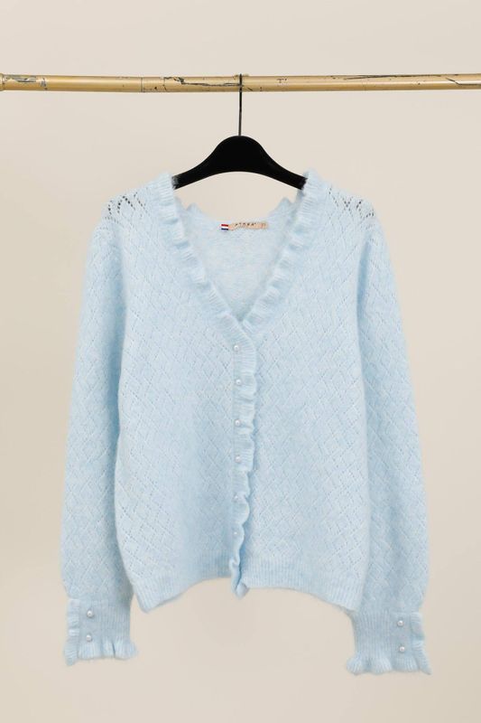 Nisa cardigan lys blå