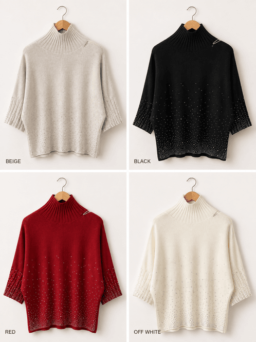 Hovedbilde Sauro glitter polo burgunder rød