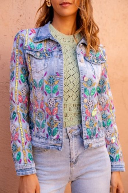 Hovedbilde Mandala Denim Jakke 
