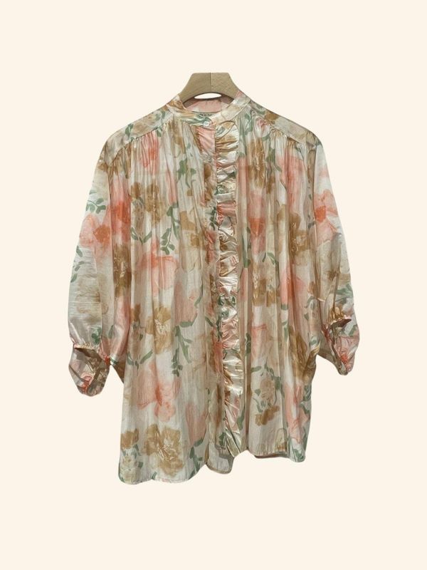 Beate bluse gul