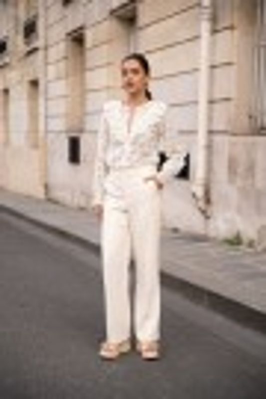 Crazy Lace Blouse – elegant og feminin bluse