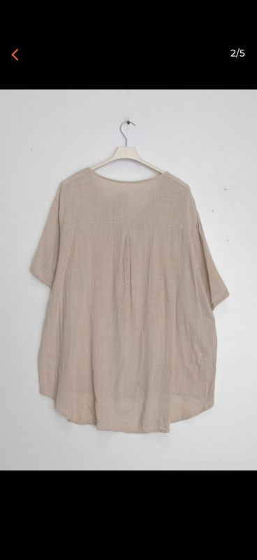 Sima bluse beige
