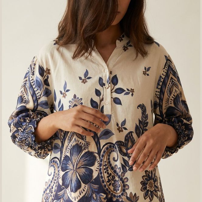 Hovedbilde Bella bluse blå