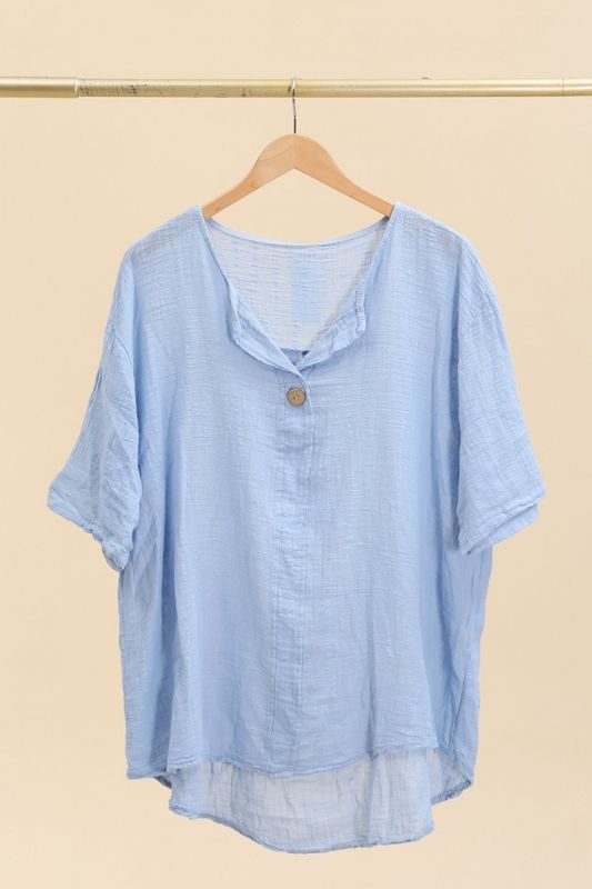 Sima bluse hvit