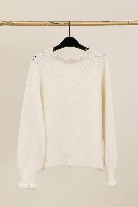 Hovedbilde Nisa cardigan beige