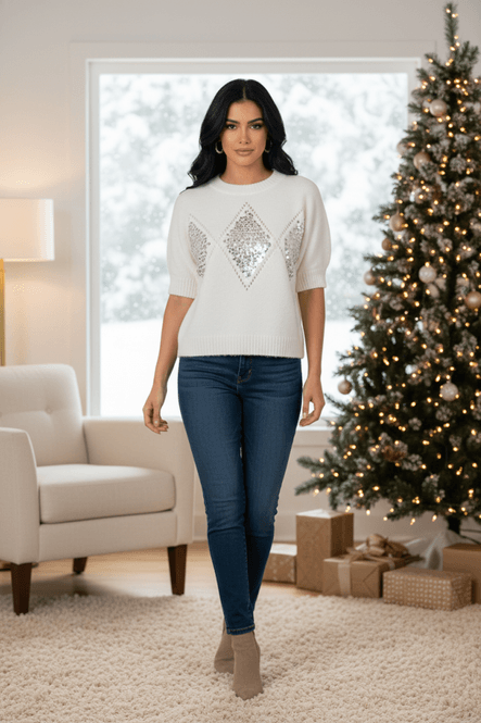 Hovedbilde Blink Genser Creme