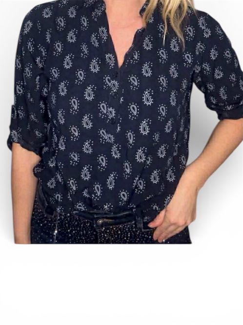 Hovedbilde Paisley mønstret bluse l/xl