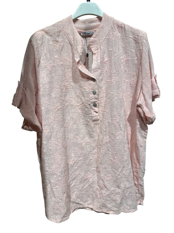 Sommer bluse rosa