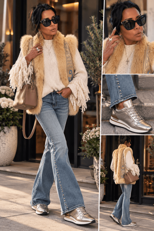 Diamond neck offwhite 
