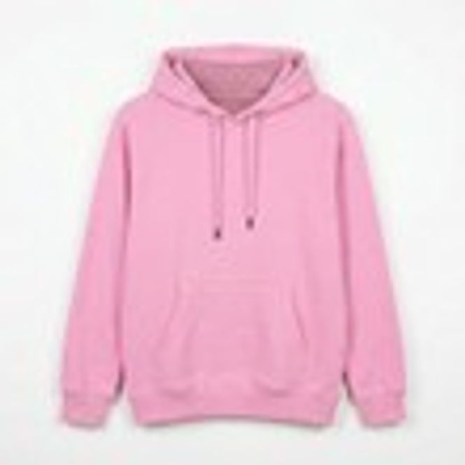 Hovedbilde Hettegenser rosa