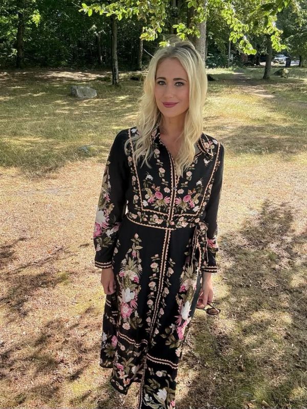 Veronika kjole med mønster