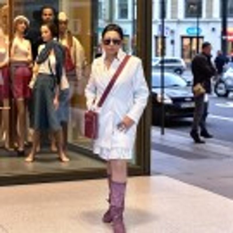 Valentina Mobil Veske burgunder