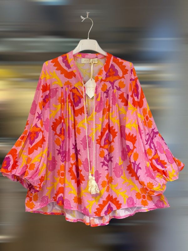 Aroma bluse orange