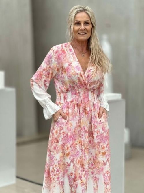 Hovedbilde Sienna Kjole Rosa