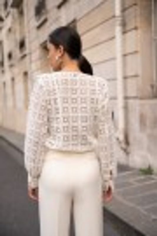 Crazy Lace Blouse – elegant og feminin bluse