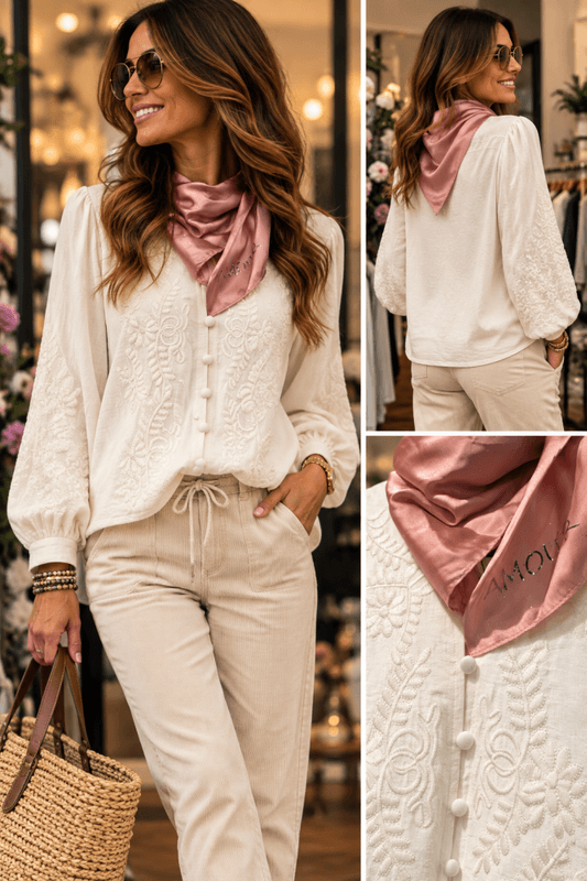 Vanessa blouse offwhite