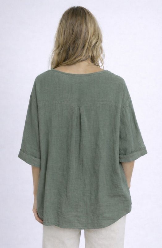 Sima bluse grønn