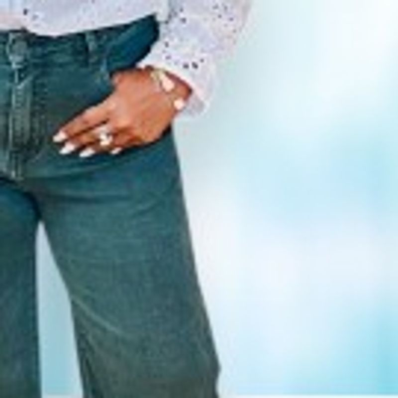 Ana Flare Bukse Grønn