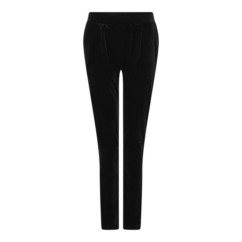 Stina velur bukse svart