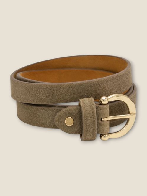 Hovedbilde Belte smalt beige