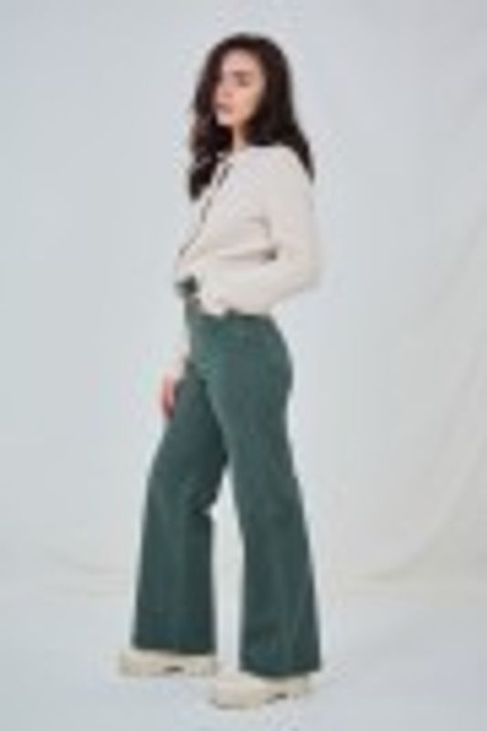 Ana Flare Bukse Grønn