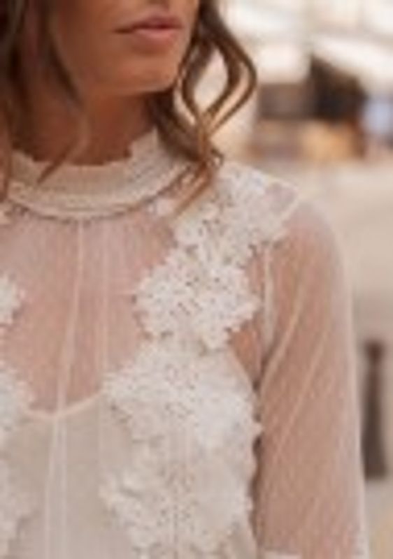 Lace Bluse 